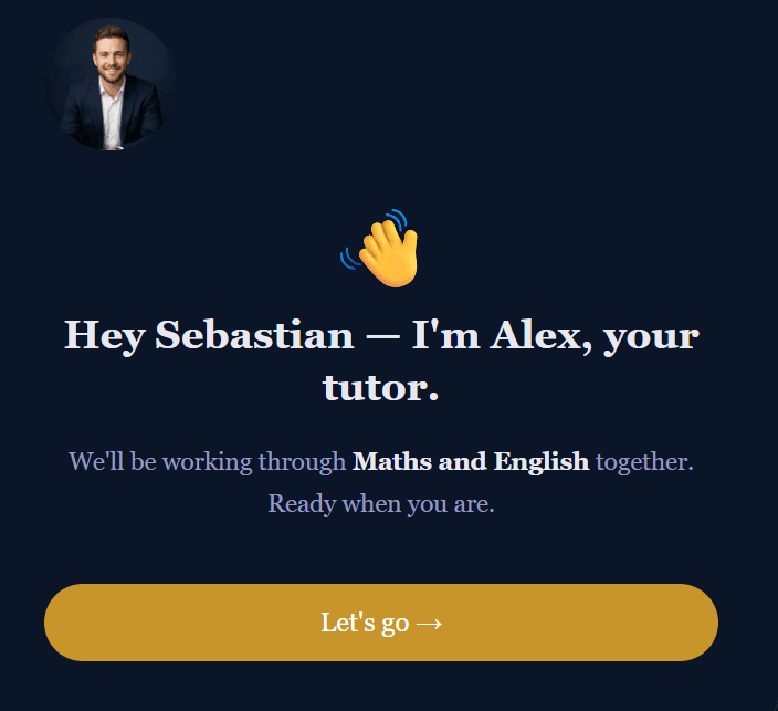 Setting up a child's profile during Quelo onboarding
